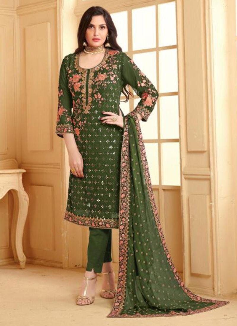 Oye Kudi 2 Pure Viscose Chinnon Embroidered Designer Party Wear Salwar Suit Collection 3354-3357